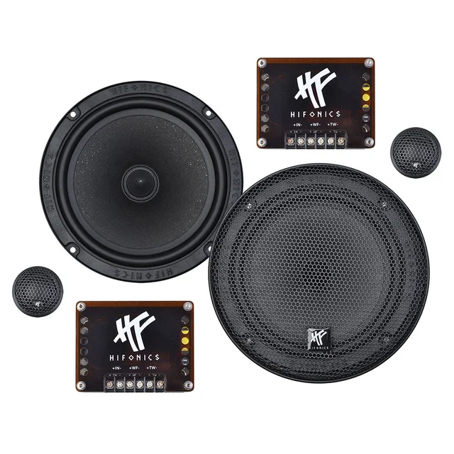 Hifonics TRX6.2C komponentsett 6,5", 100W RMS, 200W Maks, 4 Ohm 