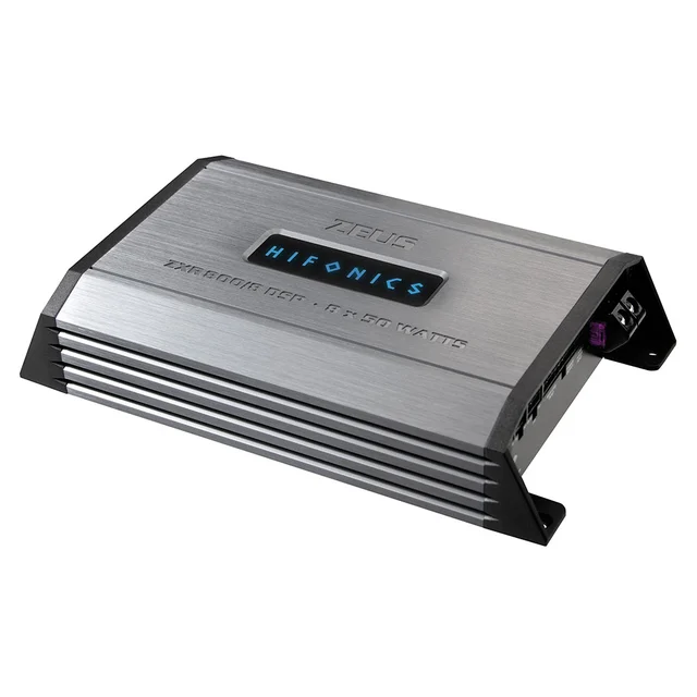 Hifonics ZXR800/8DSP 8-kanals forsterker 10-kanals DSP, 8x50W RMS i 2 Ohm 