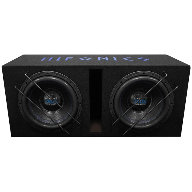 Hifonics ZSPL12DUAL basskasse 2x12", 1200W RMS, 2400W Maks, 2x4 Ohm 