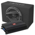 JBL / Hertz Basspakke 12" sub i kasse, 300W monoblokk
