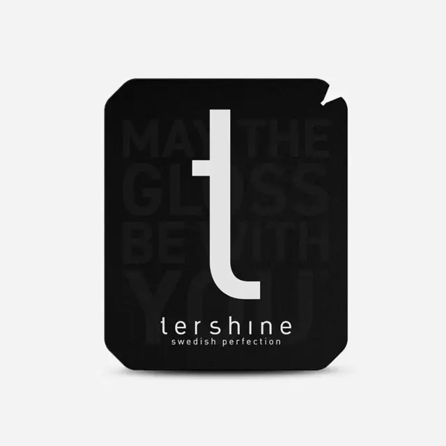 Tershine Isskrape & P-skive med Tershine logo 