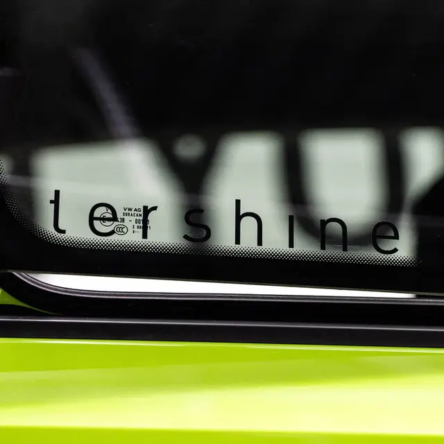 Tershine Utskåret dekal Tershine, Sort, 12cm 