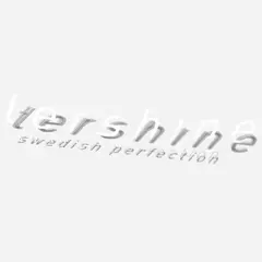 Tershine Utskåret dekal Tershine, Hvit, 30cm