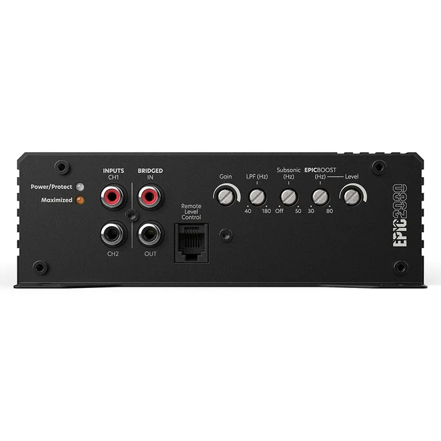AudioControl EPIC2000 monoforsterker 2000W RMS, 1 Ohm, EPIC-serien 