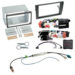 2-DIN monteringssett - komplett Audi A4 (2000-2009)