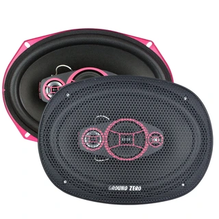 Ground Zero GZCF 7104XSPL 7x10" høytt. 200W RMS, 93 dB, Pink-Edition