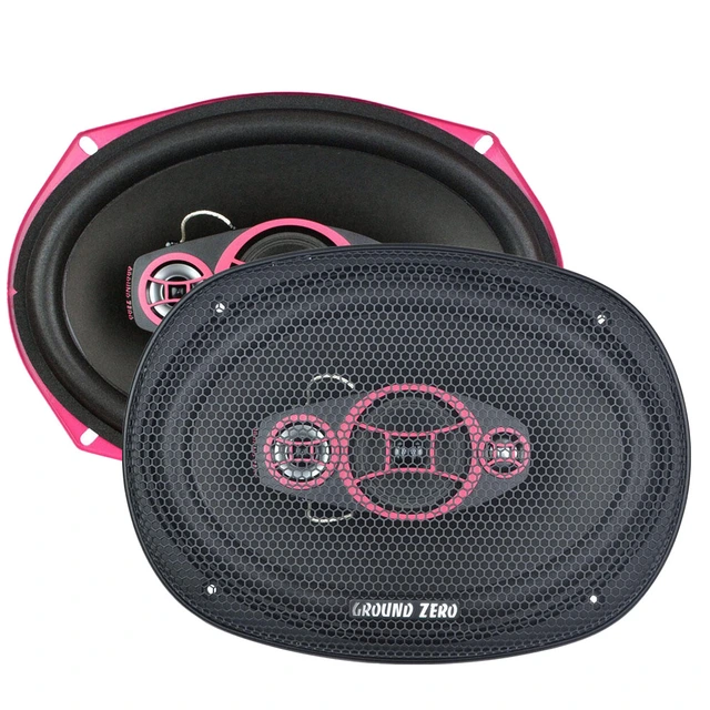 Ground Zero GZCF 7104XSPL 7x10" høytt. 200W RMS, 93 dB, Pink-Edition 