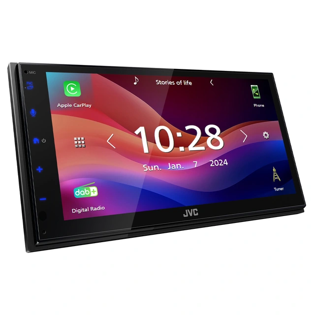 JVC KW-M595DBT Kablet CarPlay/Android Auto, BT, DAB+ 