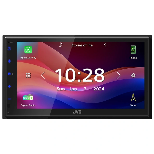 JVC KW-M595DBT Kablet CarPlay/Android Auto, BT, DAB+ 
