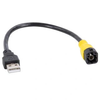 ACV Adapter for å beholde USB (HSD) Porsche (2012-2017) Gul