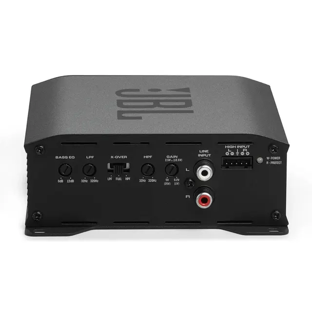 JBL Stage GT 80021 2-kanals forsterker 2x130W RMS i 2 Ohm, Klasse D. Kompakt 