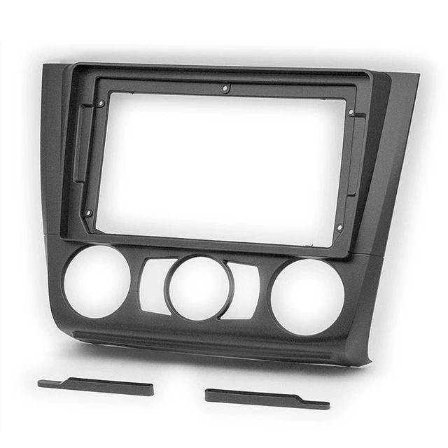Monteringsramme for 9" spiller BMW 1 (2007-2011) u/iDrive, m/manu AC 