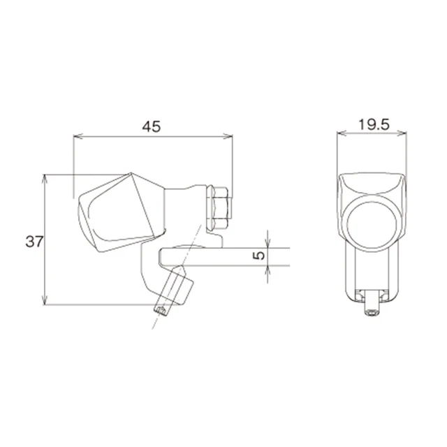 Beatsonic Frontkamera (CVBS) NTSC, 7,3 meter kabel, 160° Horisontal 
