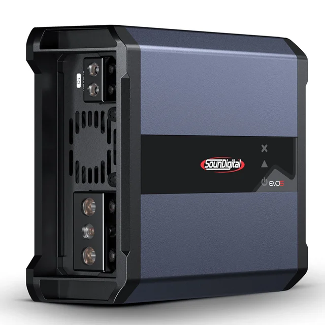 SounDigital SD1200.1 EVO5 2 ohm 1200W, 2Ohm, mono forsterker 