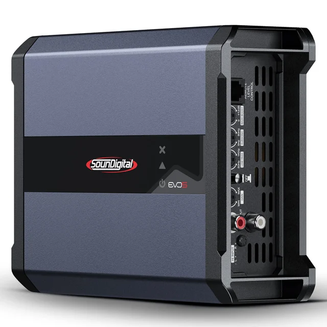 SounDigital SD1200.1 EVO5 2 ohm 1200W, 2Ohm, mono forsterker 