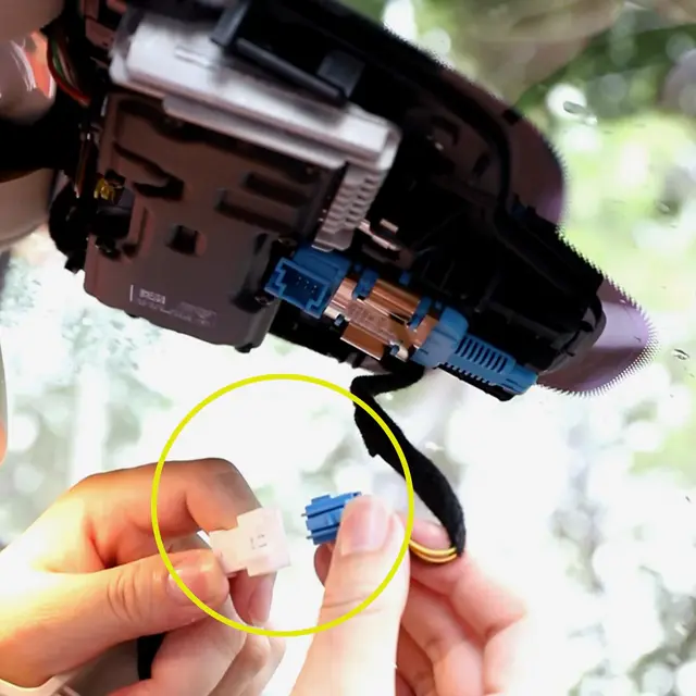 FITCAMX Integrert 4K Dashcam (foran+bak) MB GLE/GLS (2019 -->) "C" 