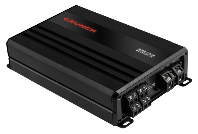 Crunch GTX1000.4D 4-kanals forsterker 4x125W RMS i 2 Ohm. Klasse-D 