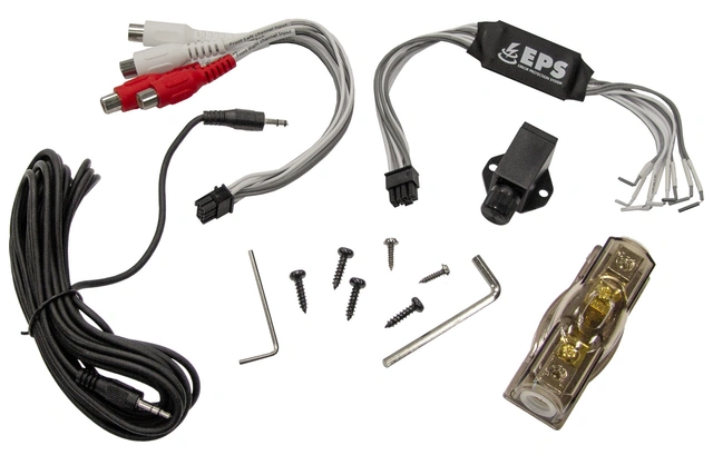 Crunch GTX2400.4D 4-kanals forsterker 4x300W RMS i 2 Ohm. Klasse-D 