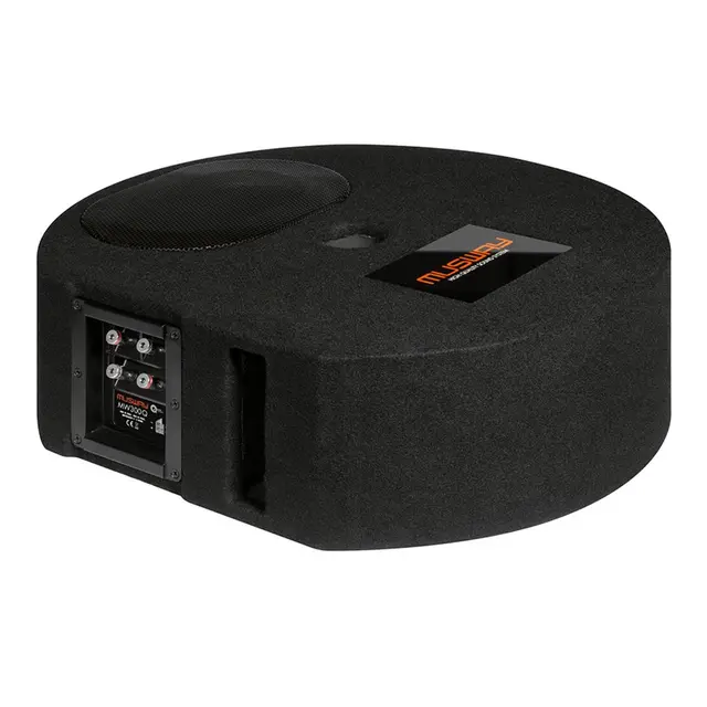 Musway MW300Q Subwoofer i kasse For reservehjulsmontering, 200W RMS 