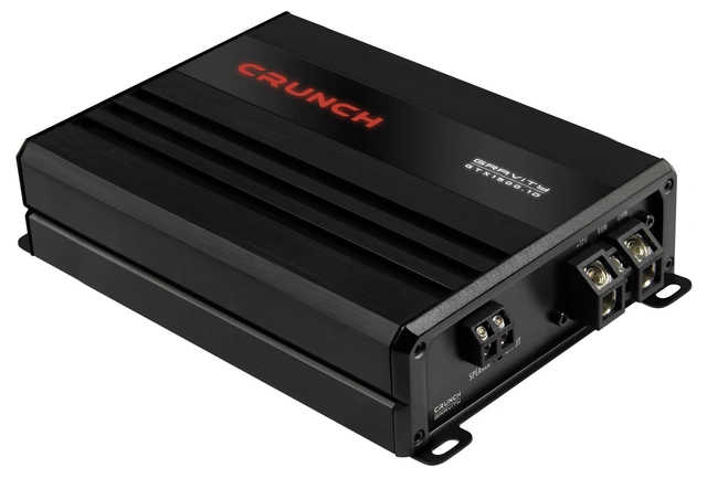 Crunch GTX1500.1D Monoforsterker 750W RMS i 1 Ohm. Klasse-D 