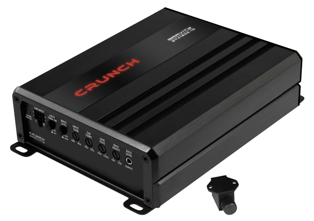 Crunch GTX1500.1D Monoforsterker 750W RMS i 1 Ohm. Klasse-D 