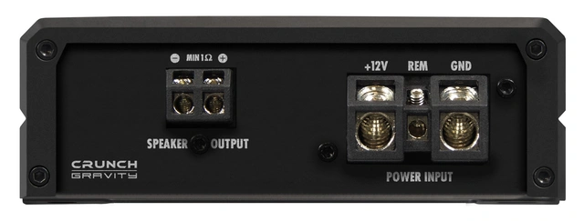 Crunch GTX3000.1D Monoforsterker 1500W RMS i 1 Ohm. Klasse-D 