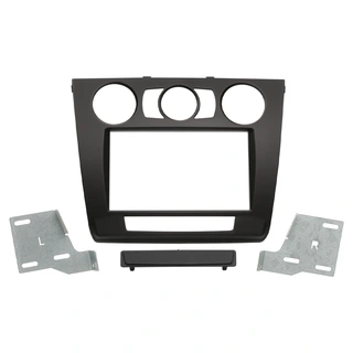 ACV 2-DIN monteringsramme - Manuell AC BMW 1-serie (2007-2011) u/iDrive