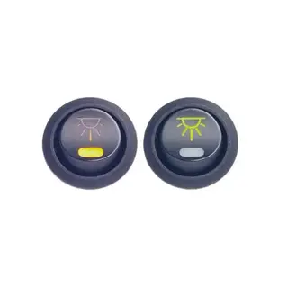 Bryter med belyst innelys symbol for innfelling