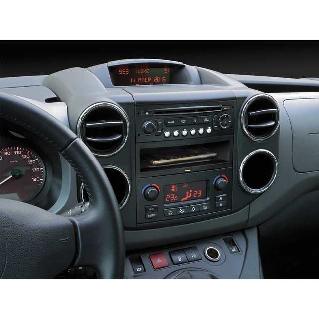 Inbay Trådløs mobillader (10W Qi) Citroen/Peugeot/Toyota 