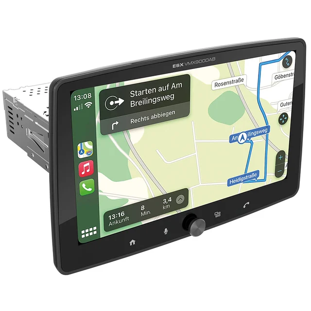 ESX VMX900DAB DAB+, BT, Trådløs Carplay & Android Auto 