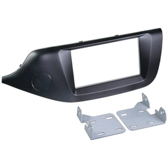 ACV 2-DIN monteringsramme - Matt sort Kia Cee'd (2013-2018)