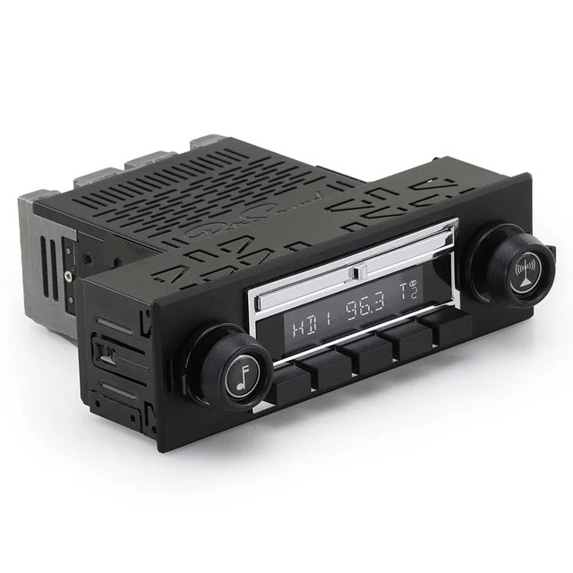 RetroSound Liberty DAB+ RetroRadio 60-70'talls bilmodeller med 1-DIN radio 