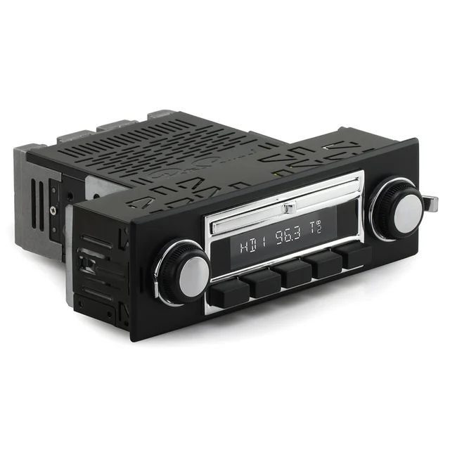 RetroSound Liberty DAB+ RetroRadio 60-70'talls bilmodeller med 1-DIN radio 
