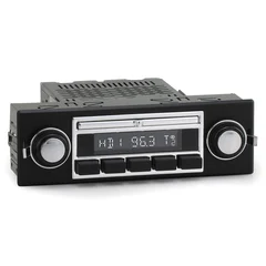 RetroSound Liberty DAB+ RetroRadio 60-70'talls bilmodeller med 1-DIN radio