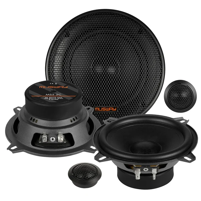 Musway MS5.2C komponentsett 5,25", 90W RMS, 3 Ohm 