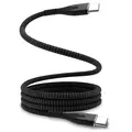 Statik Magstack Pro Sort USB-C (han) -> USB-C (han), 1 meter