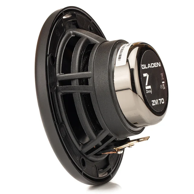 Gladen ZETA ZM 70 Silver. Mellomtoner 70mm, 80W RMS, 4 Ohm, ZETA-serien 