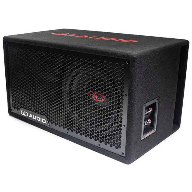 DD Audio LE-210.1a basskasse 10" i kasse, 350W RMS, 1 Ohm 