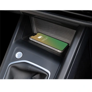 Inbay Trådløs mobillader (15W Qi) Seat/Skoda/VW (2020->) m/sort Qi plugg