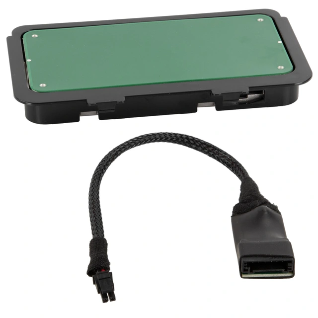 Inbay Trådløs mobillader (15W Qi) Seat/Skoda/VW (2020->) m/sort Qi plugg 