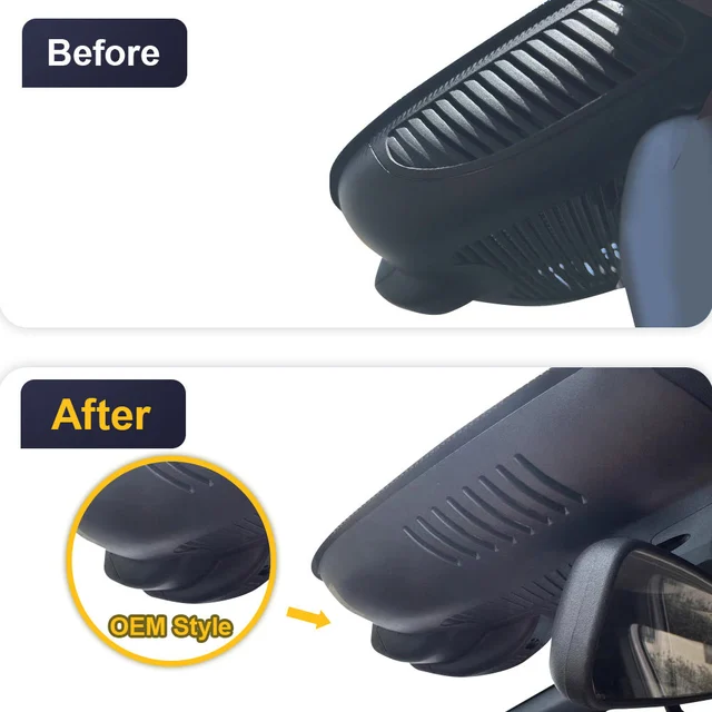 FITCAMX Integrert 4K Dashcam (foran+bak) MB GLB/EQB (2024 -->) 