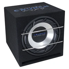 Crunch CRB350 12" basskasse 12" i kasse, 350W RMS, 4 Ohm