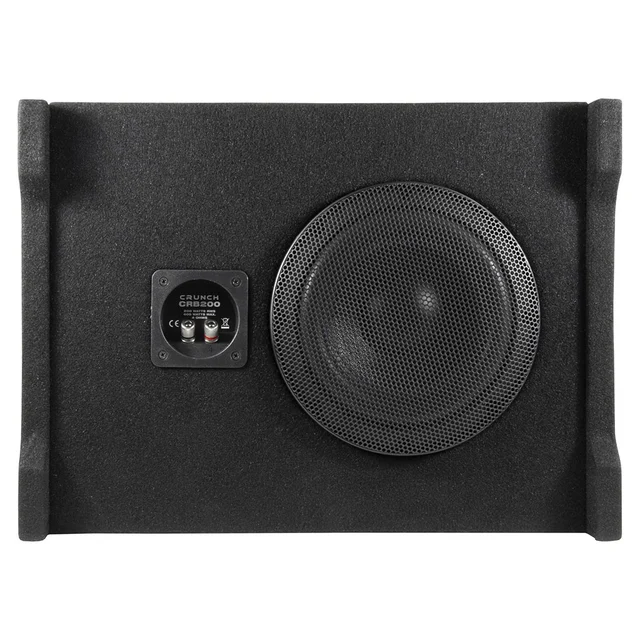Crunch CRB200 8" downfire basskasse 8" i kasse, 200W RMS, 4 Ohm 