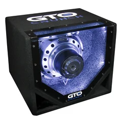 Crunch GTO10BP 10" Bandpass kasse 10" i kasse, 300W RMS, 4 Ohm