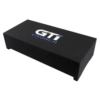 Crunch GTi200S 2x8" downfire basskasse 8" i kasse, 200W RMS, 4 Ohm