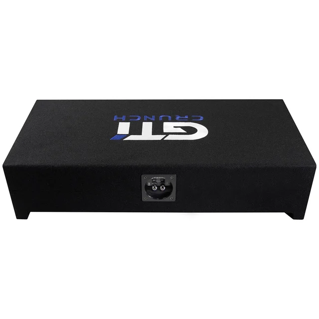 Crunch GTi250S 2x10" downfire basskasse 10" i kasse, 250W RMS, 4 Ohm 