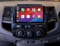 Pioneer Perfect Fit spiller til Toyota Hilux (2006-2015) m/Manu AC, u/Ryggekam.