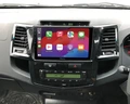 Pioneer Perfect Fit spiller til Toyota Hilux (2006-2015) m/Auto AC, u/Ryggekam.