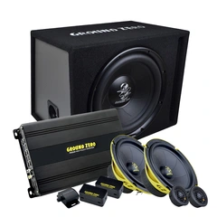 Ground Zero lydpakke GZIA135.4 / GZIC165.2SPL / GZIB 30BR