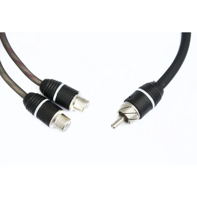 4Connect RCA signalkabel - Y-ledd 2stk, 1 han->2 hun 